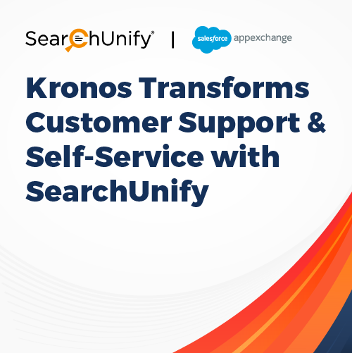 Kronos Transforms Customer Support & Self-Service with SearchUnify