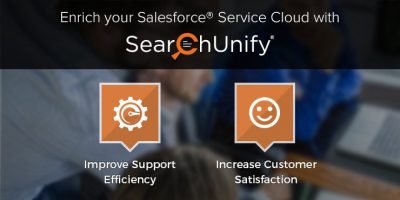 Enrich Salesforce Service Cloud with SearchUnify