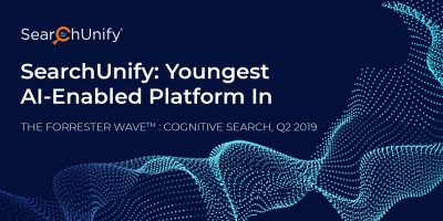 Young & Proud: SearchUnify Is the Youngest Vendor to Be Evaluated in The Forrester Wave™: Cognitive Search, Q2 2019