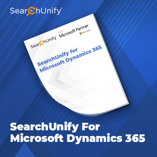 SearchUnify for Microsoft Dynamics 365