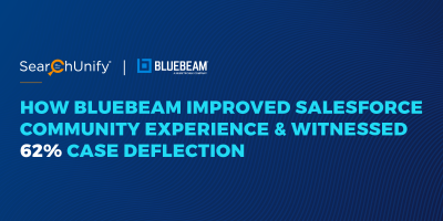 How Bluebeam Improved Salesforce Community Experience & Witnessed 62% Case Deflection