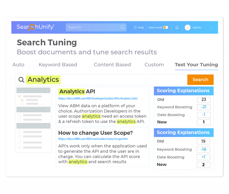 Measure the Impact of Search Tuning